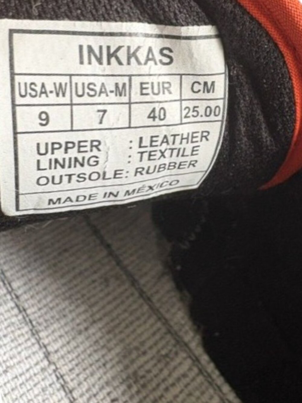 Inkkas Zocalo Colorful Leather/Textile Joggers - Pink/Black/Yellow - 9 - Picture 10 of 11